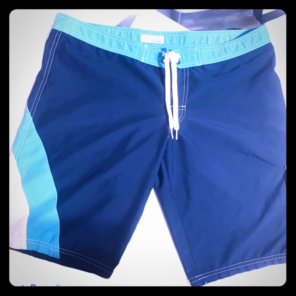 Billabong Mens M Swim board shorts blue/white